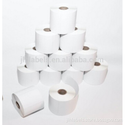 Direct Thermal Labels, 2-Inch x 2 Inch, White, Roll, Permanent Adhesive, Perforations Between Labels, 700 per Roll